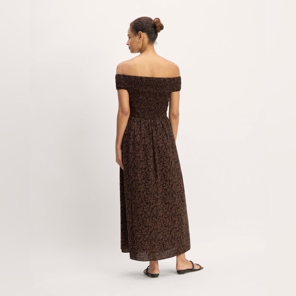 Everlane The Gauze Off The Shoulder Dress - Picture 3 of 12